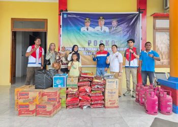 Pertamina Patra Niaga dan Hiswana Migas Salurkan Bantuan Logistik untuk Korban Banjir dan Longsor di Halmahera Utara